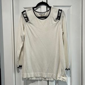 Calvin Klein cold shoulder sweater